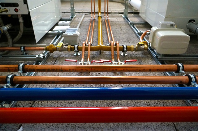 gas pipes